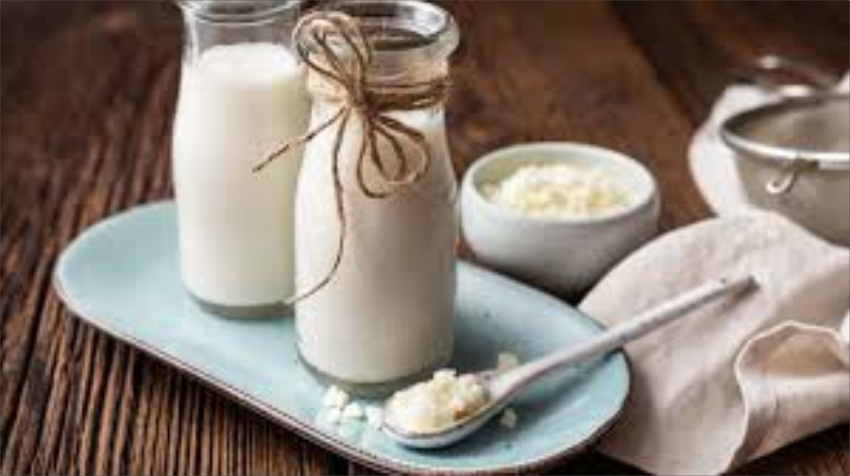  Kéfir es una bebida probiótica fermentada. Esencial para una mejor digestión y para reducir la grasa abdominal